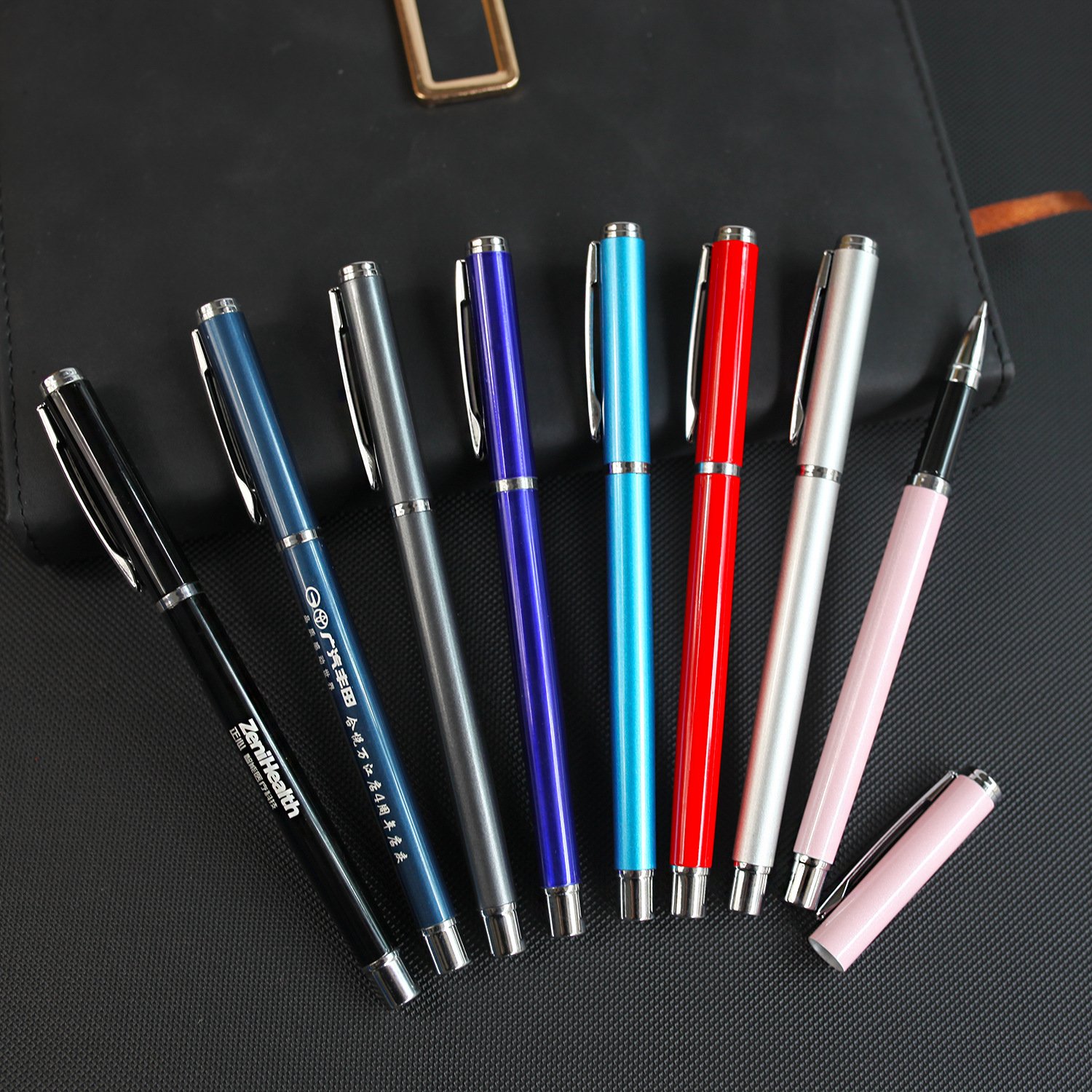 New Printed Ballpoint Metal Pen With Stylus Customized Ball Point Pen Promotional Pen Wholesale Custom Your Logo