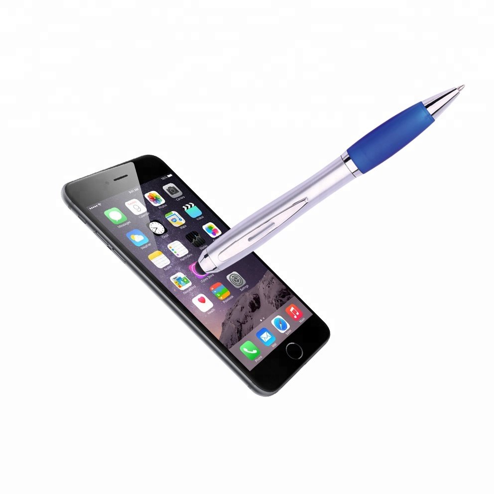 OEM promotional stylus ballpoint pens with custom logo Boligrafo ball pen for business for promotion