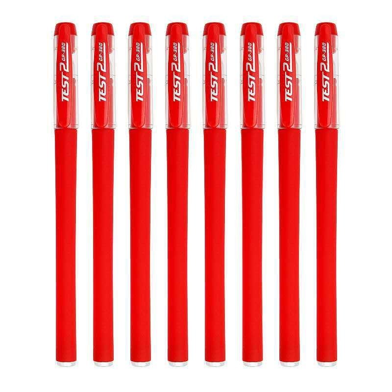 Gel Pen 0.5mm Business Signature Pen Office Student Examination Ballpoint Pen Frosted Carbon Custom Made Plastic Multi Rouge 100