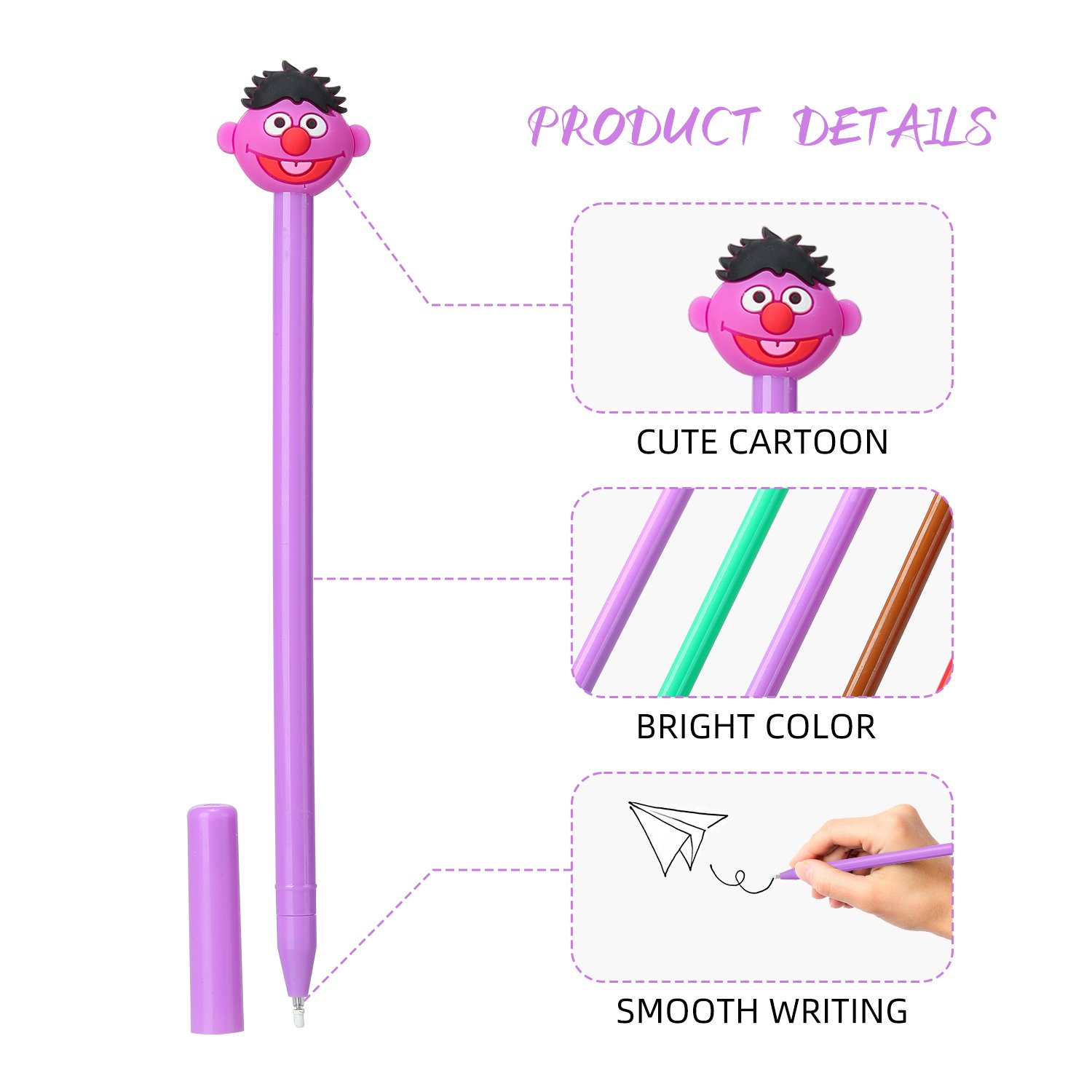 2023 bts cute kawaii ballpoint pen for Ins Korean Japanese School Stationery Supply