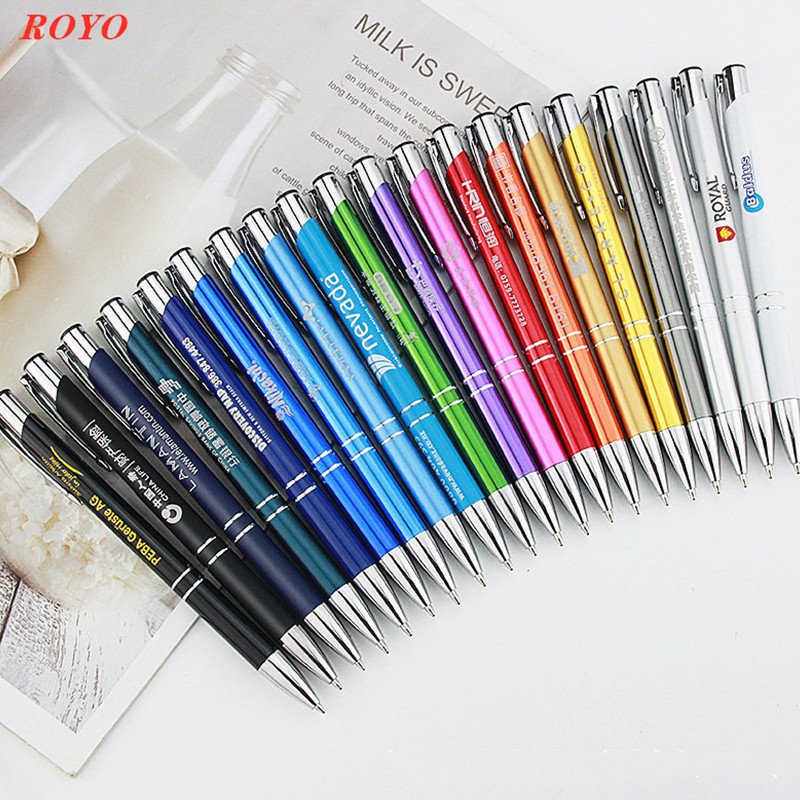 Factory Hot Selling Advertising Promotional Ballpen Custom Ballpointpen Metal Ballpoint Pen With Customized Logo