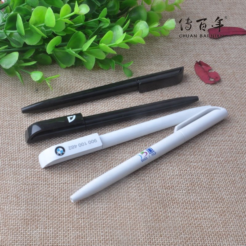 Hot Selling Cheap Stylo Promotional Logo Plastic Twist Ball Pen with Big Clip