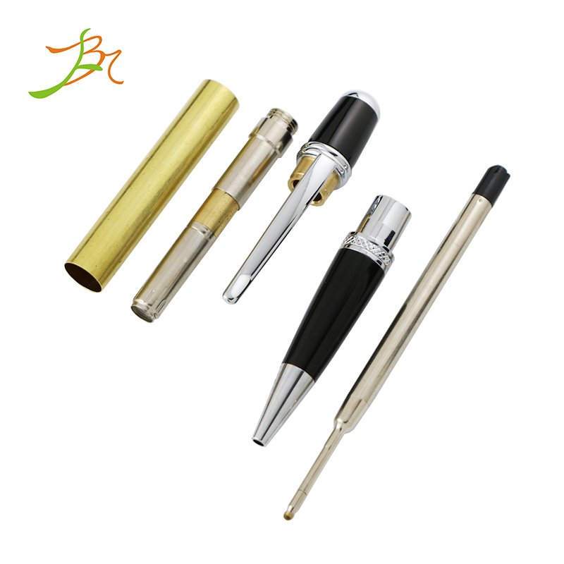 Pen Parts for Woodturning Blank Kits Heavy Brass Sierra Mechanism Steampunk Pen Kit Wood Turning DIY Viceroy Pen Kit