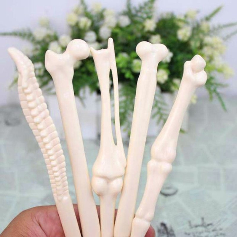 2023 Original novelty human bone simulation model custom LOGO ballpoint pen