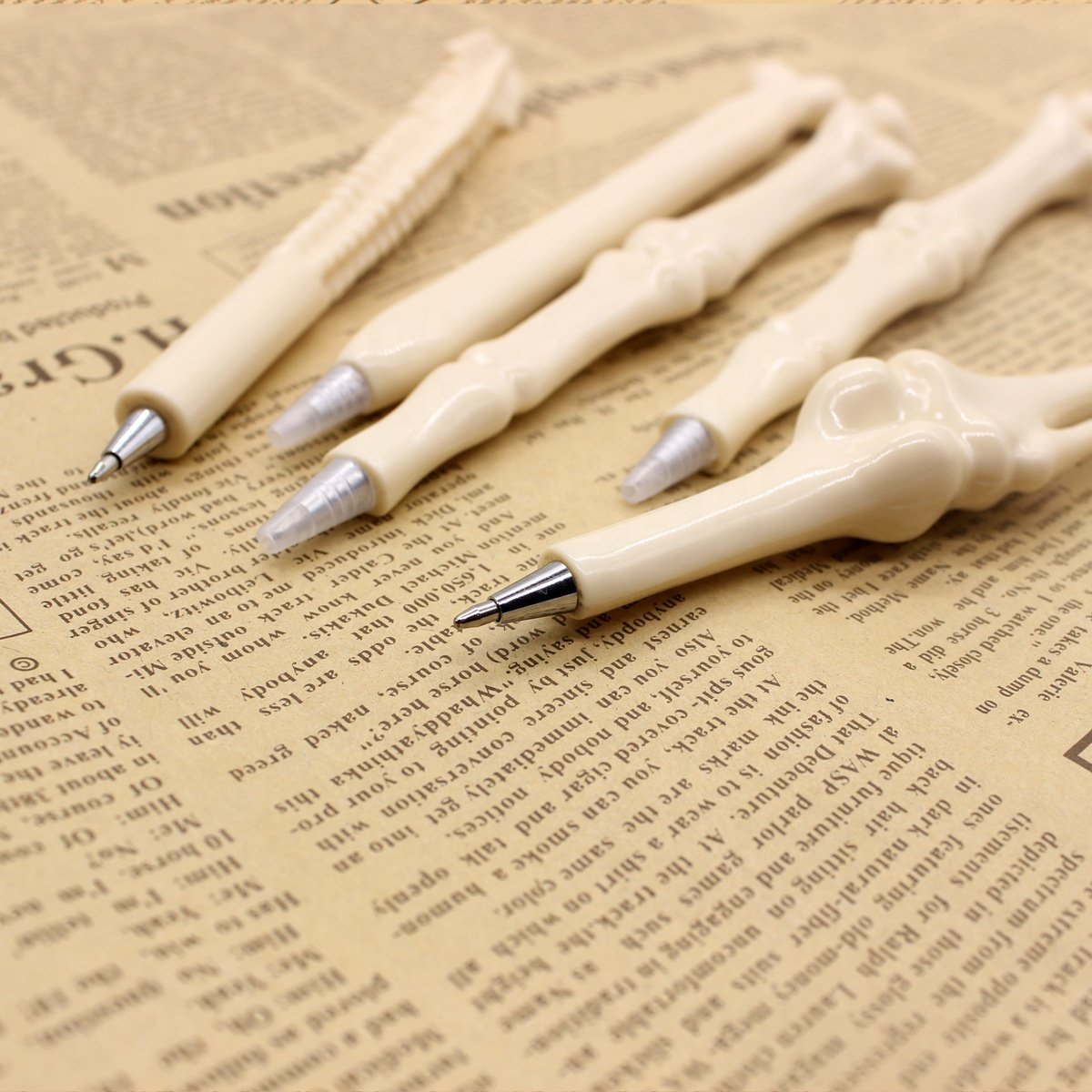 2023 Original novelty human bone simulation model custom LOGO ballpoint pen