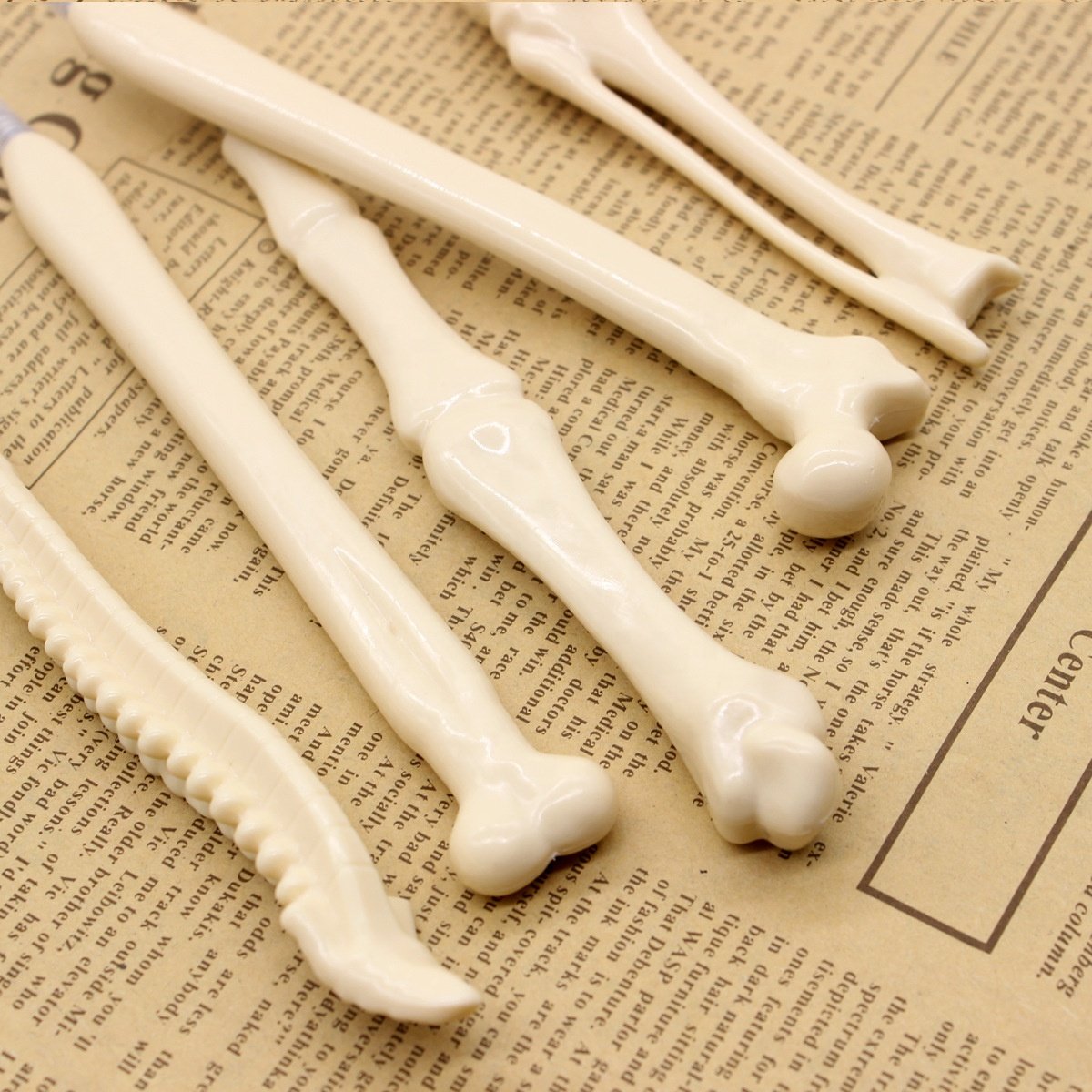 2023 Original novelty human bone simulation model custom LOGO ballpoint pen