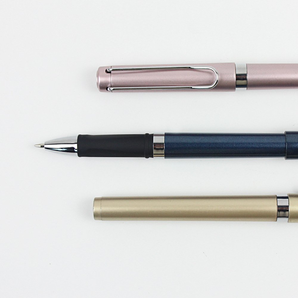 Customized logo for high-end business advertising Metal pen signature gel pen enterprise office gifts ballpoint pen