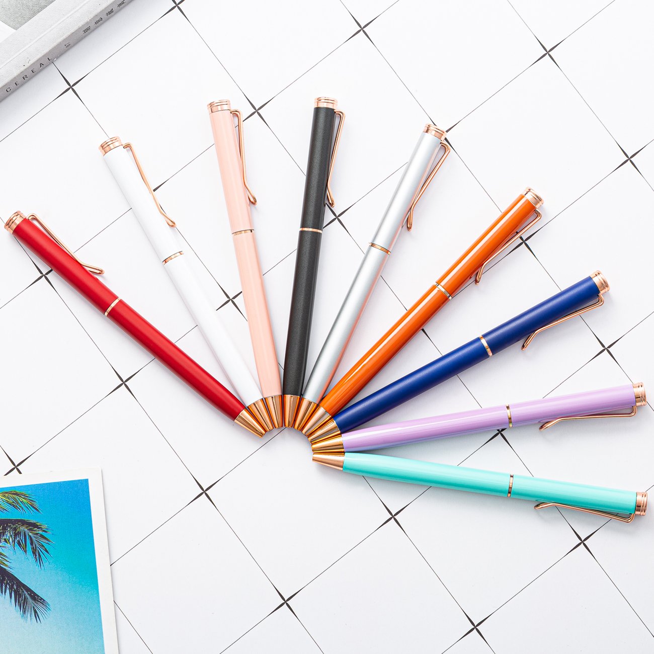 JH Custom Promotional Office Use Twist Action Ballpoint Pens