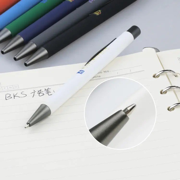 Best-Selling Luxury Metal Pen Custom Logo Business Ballpoint Pens with ABS Plastic for Advertising & Promotion
