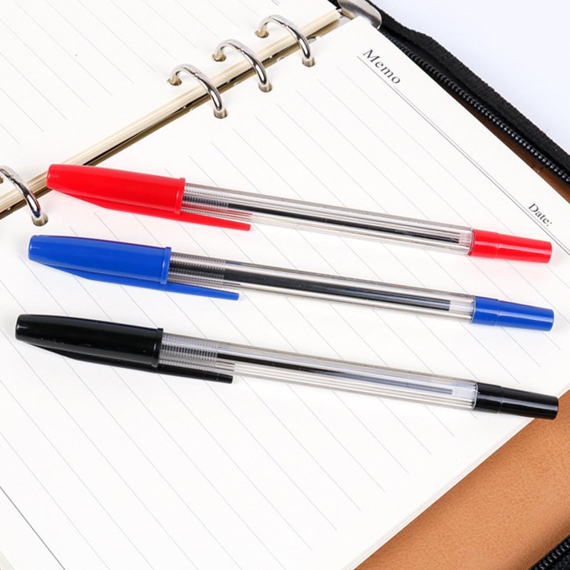Hot sales promotion products Plastic ballpoint pen for student learning stationery teacher office stationery