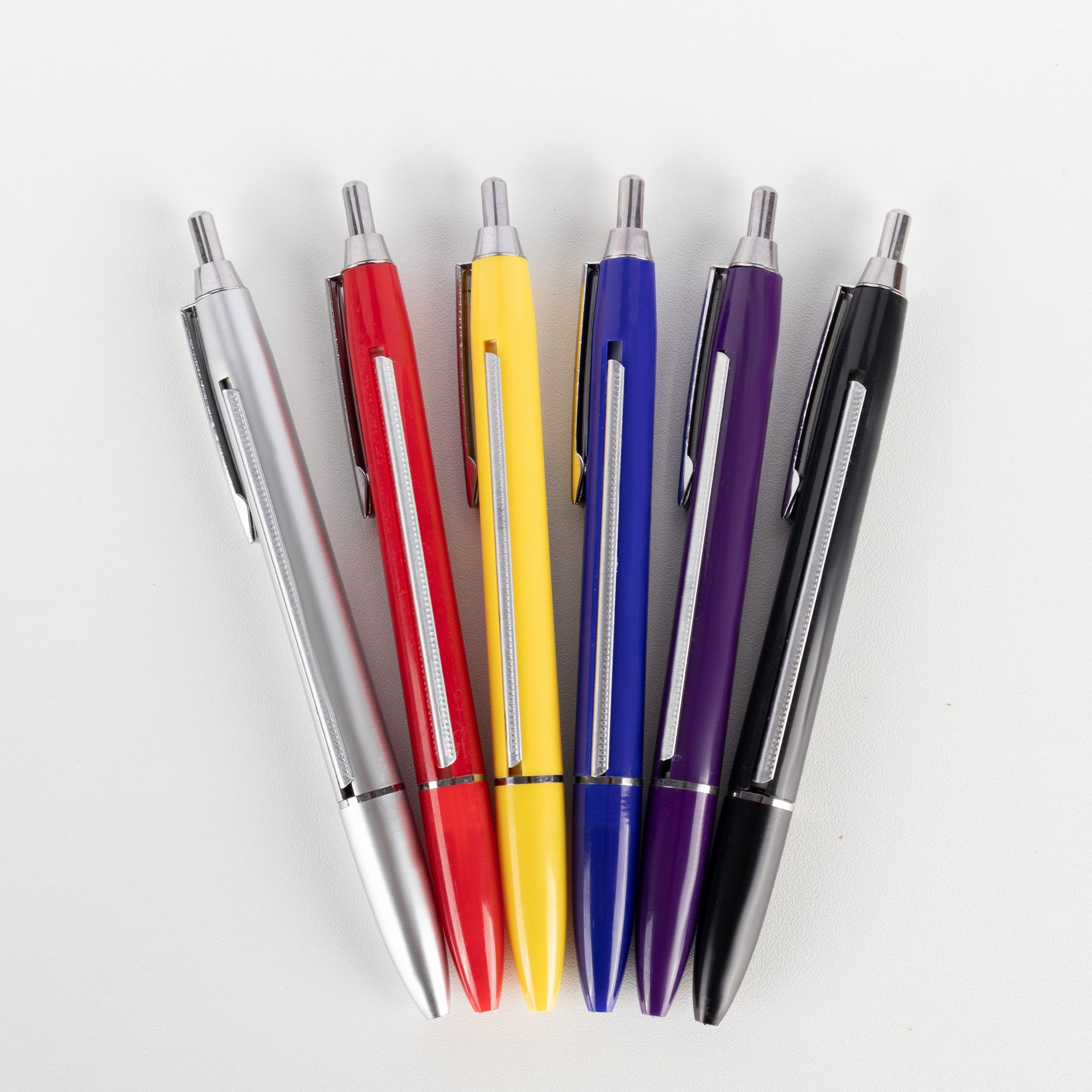 MEGA Wholesale Customize Banner Pen with Logo Printing High Quality ABS Plastic Ballpoint Pen for Promotion Advertisement