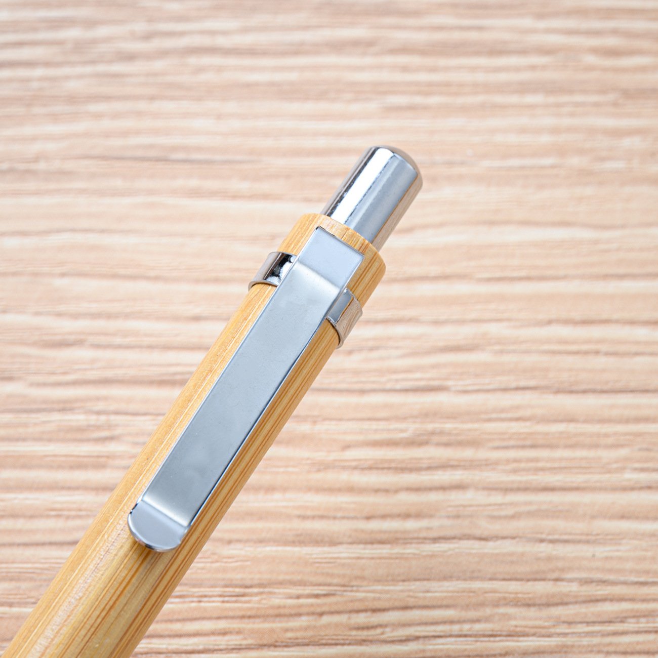 Custom Logo Eco-Friendly Multi-Function Bamboo Ballpoint Pens Sustainable Office Supply