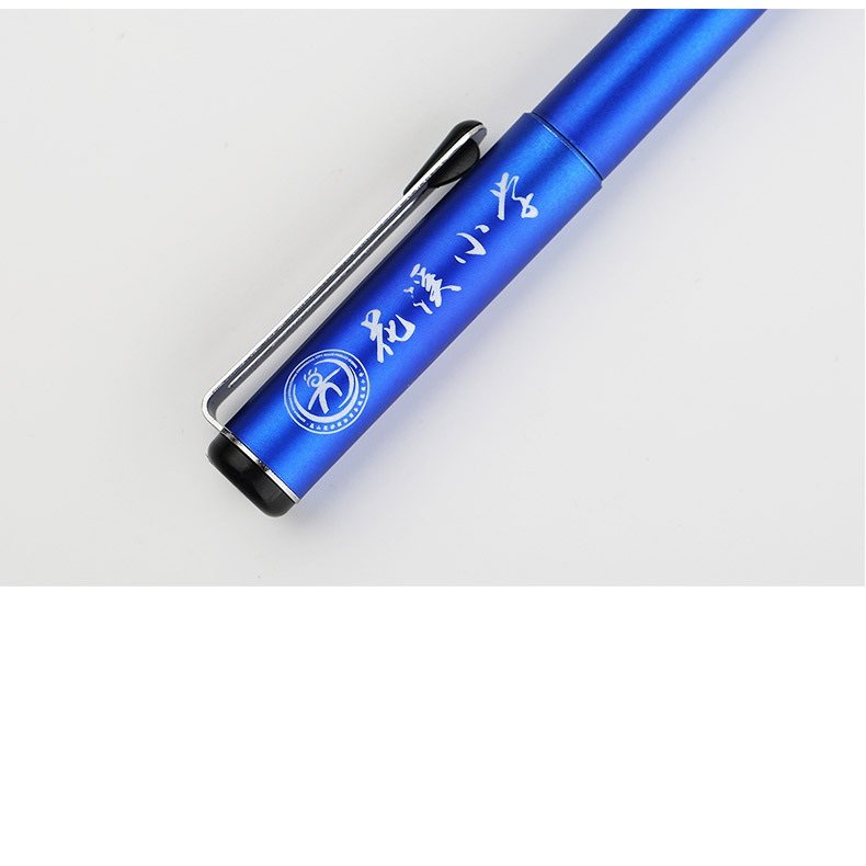 High quality signature Plastic pen custom logo black 0.5mm neutral business gel pen gift advertising pen