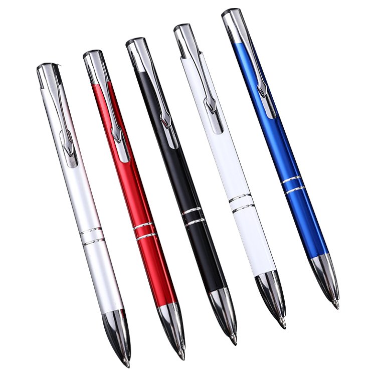 Fashion Style Business Gift Pen Metal Ballpoint Pen Promotional Custom Logo Pens