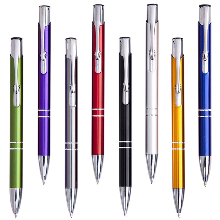 Fashion Style Business Gift Pen Metal Ballpoint Pen Promotional Custom Logo Pens