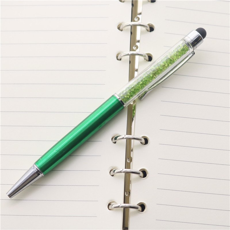 Manufacturers promotional advertising metal ball pen diamond Crystal Ball Pen
