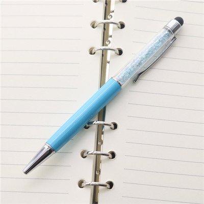 Manufacturers promotional advertising metal ball pen diamond Crystal Ball Pen