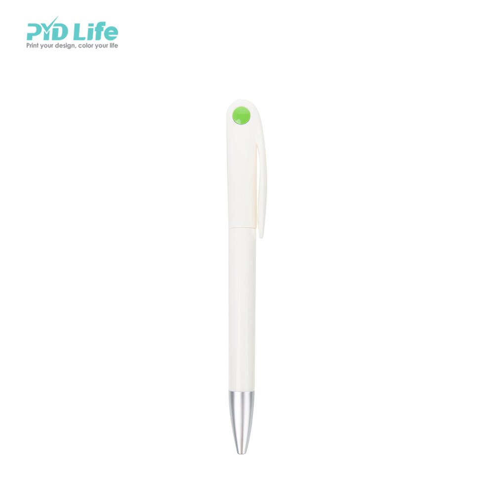 PYD Life Wholesale RTS Hot Sale High Quality Sublimation Pen Blank Promotional Christmas Gifts White Ballpoint Pens