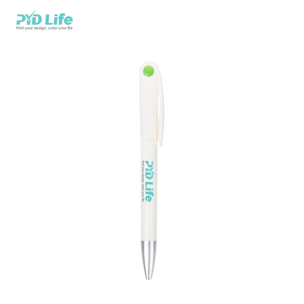 PYD Life Wholesale RTS Hot Sale High Quality Sublimation Pen Blank Promotional Christmas Gifts White Ballpoint Pens