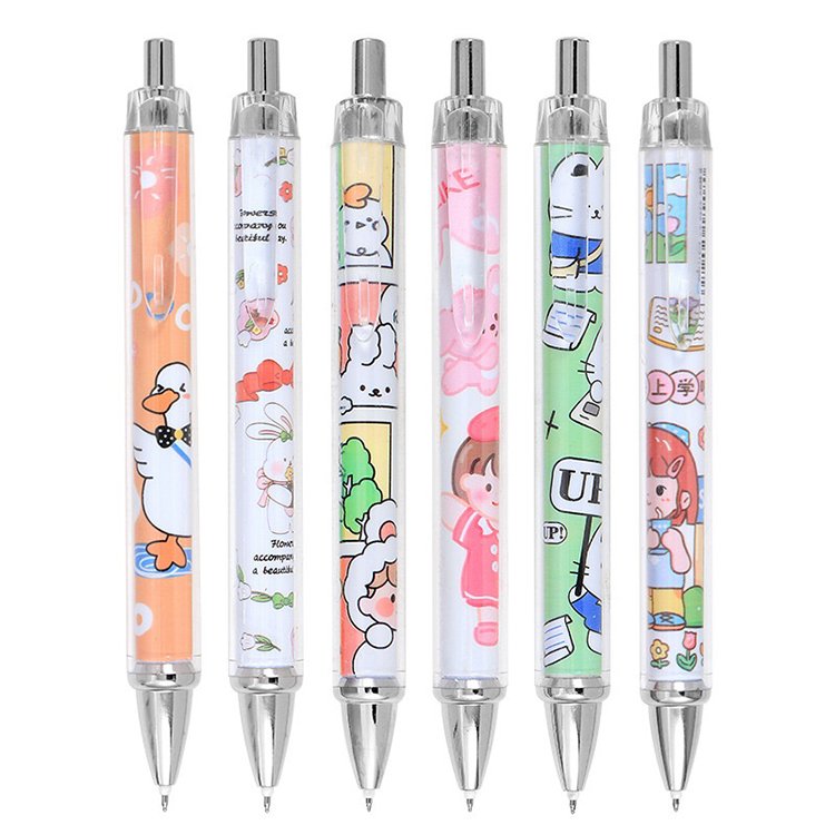 paper rolling ballpoint pen blank body customized picture roll paper pen DIY Pen