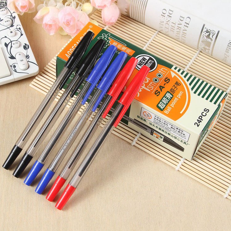 0.7mm Refill Classic Ballpen Ballpoint Pen Plastic Ballpen