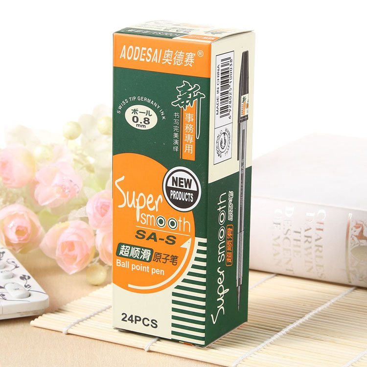 0.7mm Refill Classic Ballpen Ballpoint Pen Plastic Ballpen