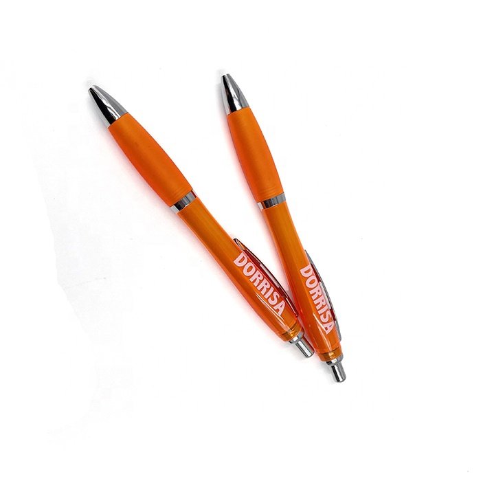 Factory Direct Sale Gift Ball Point Pen Durable Plastic Ballpoint Pen With Custom Logo