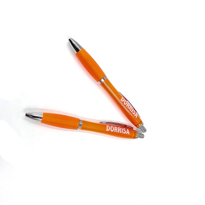 Factory Direct Sale Gift Ball Point Pen Durable Plastic Ballpoint Pen With Custom Logo