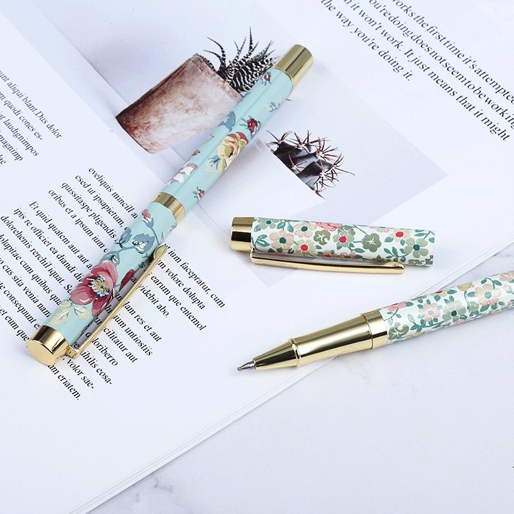 TTX Wholesale Spot Supply Ballpoint Pen Multicolor Custom Logo Creative Signature Metal Pen