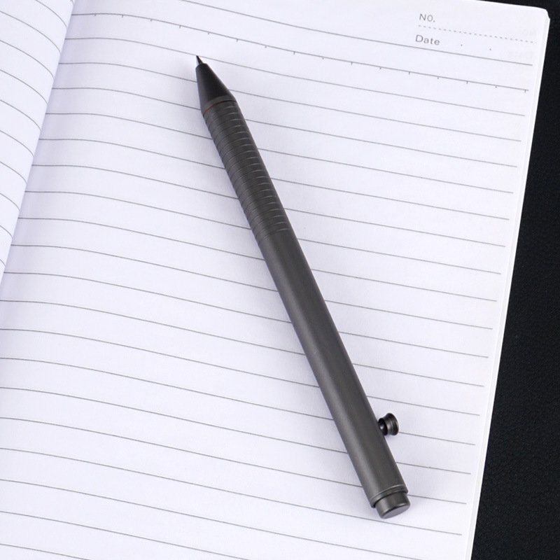 Titanium alloy signature pen portable writing ballpoint pen