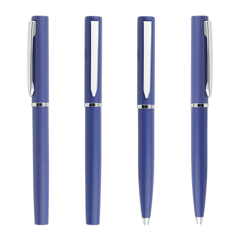 2023 new model Writing Smooth Promotion simple design custom logo ballpoint pens for