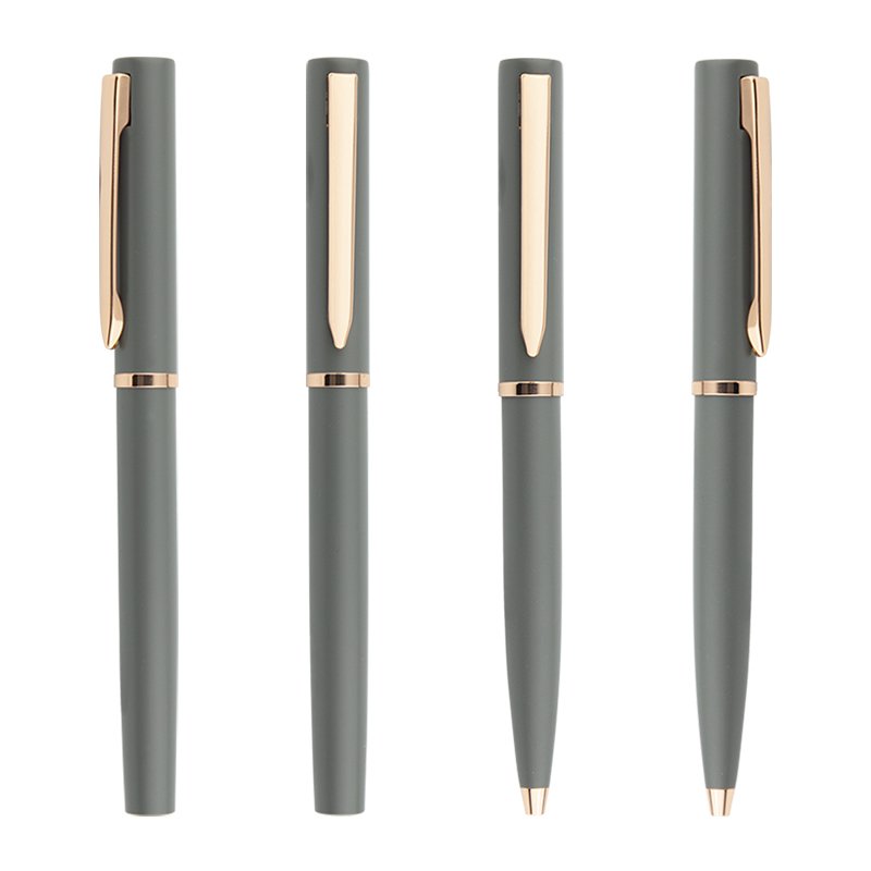 2023 new model Writing Smooth Promotion simple design custom logo ballpoint pens for