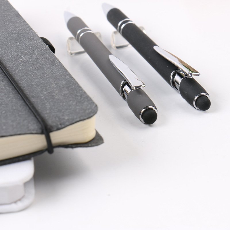 Hot sale promotional metal ballpoint pen multi-color stylus ballpoint pen custom logo metal ball pen for promotion school office