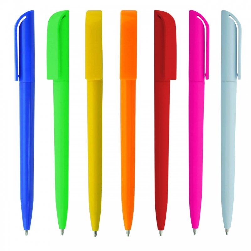 Personalized Logo Slim Hotel Pen Black Transparent custom Plastic Ball-Point ball pen for Gift Purpose