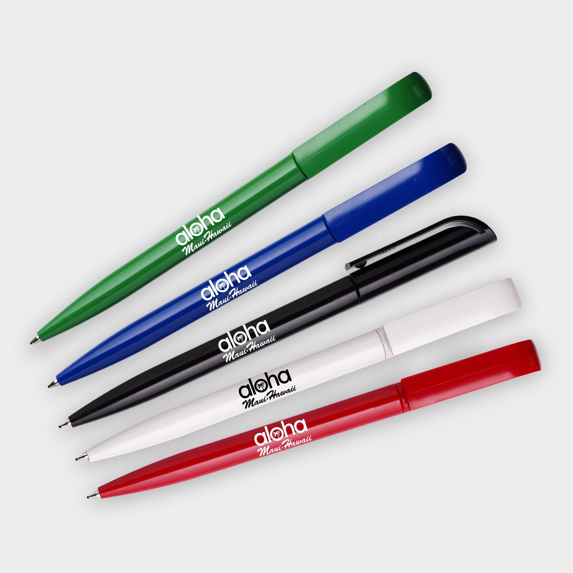 Personalized Logo Slim Hotel Pen Black Transparent custom Plastic Ball-Point ball pen for Gift Purpose