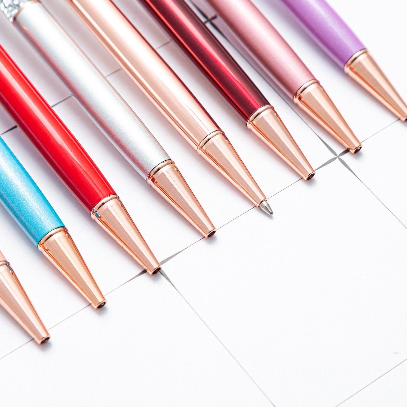 office supply school best selling smooth pastel quicksand ballpoint pen
