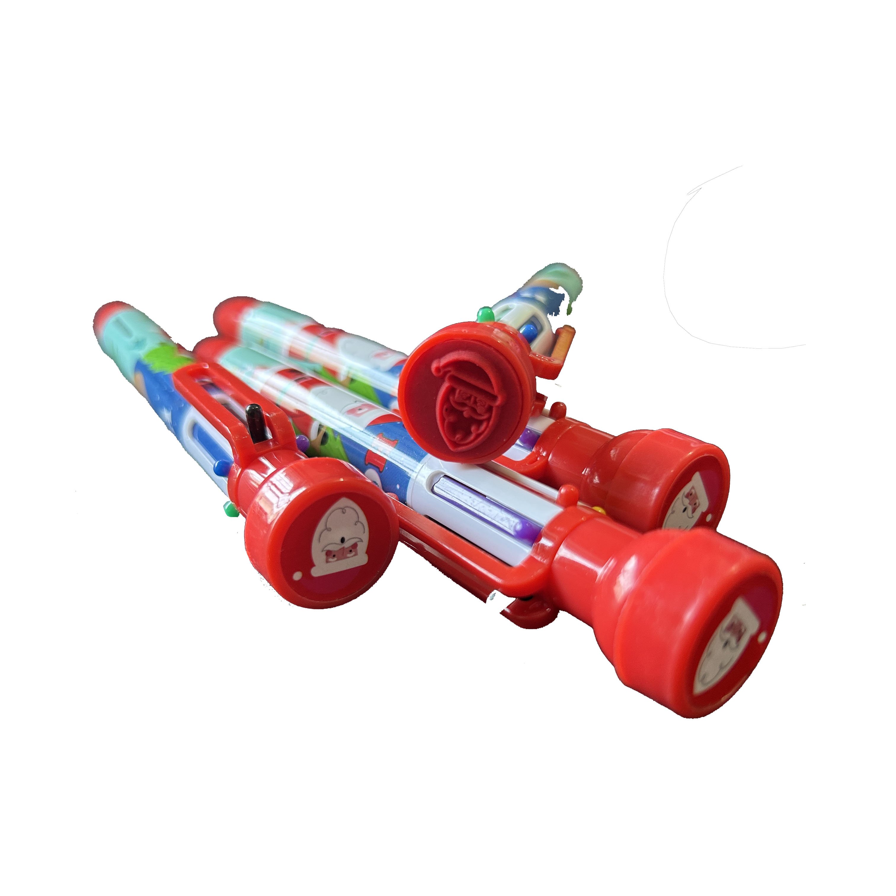 Christmas Ball Pen With Stamp Ballpoint Pens For Student
