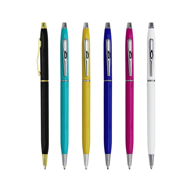 metal pen custom promotion ballpoint laser ball pen with customer logo office school hotel pen