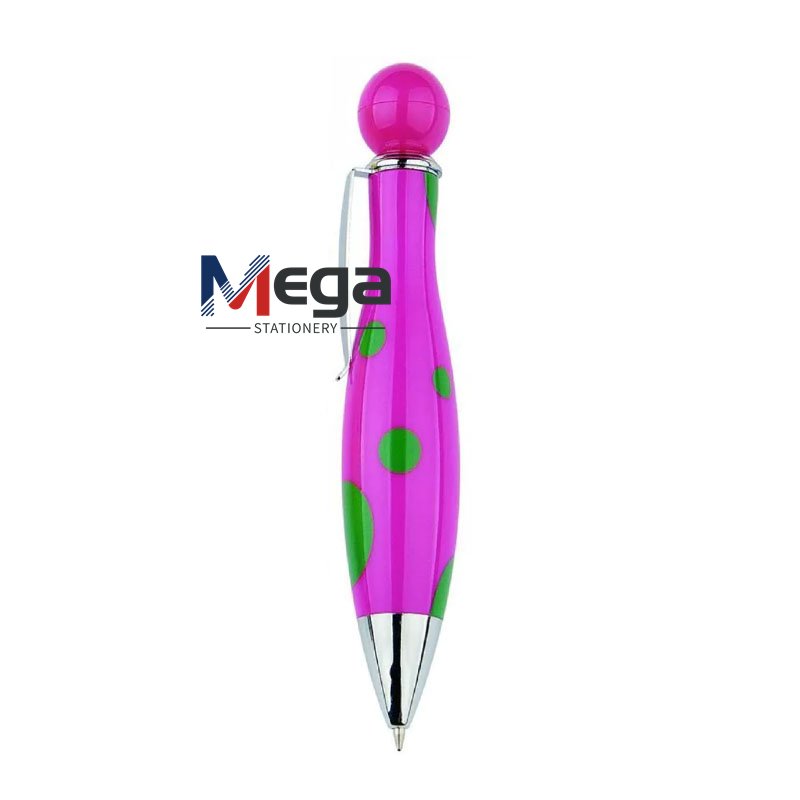 MEGA Personalized Short Style Bowling Ball Chubby Ballpoint Pen Cute Student Gift Ballpoint Pen