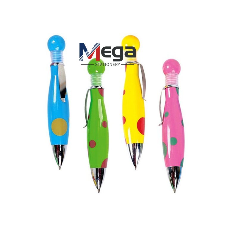 MEGA Personalized Short Style Bowling Ball Chubby Ballpoint Pen Cute Student Gift Ballpoint Pen