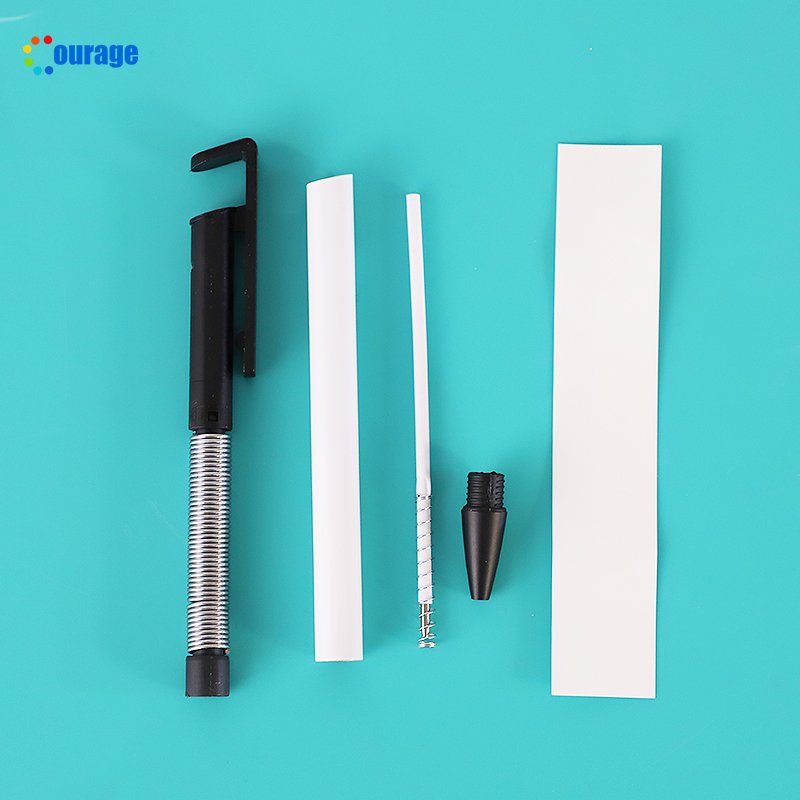 High Quality Warehouse Sublimation Printing Pen Blank Ball Pens Custom Logo Ballpoint Pen with Shrink Wrap