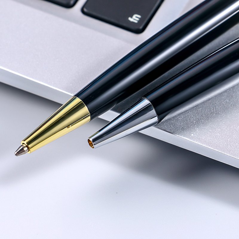2024 Hot sale advertising metal ball pens print custom logo ballpoint gifts pens for man