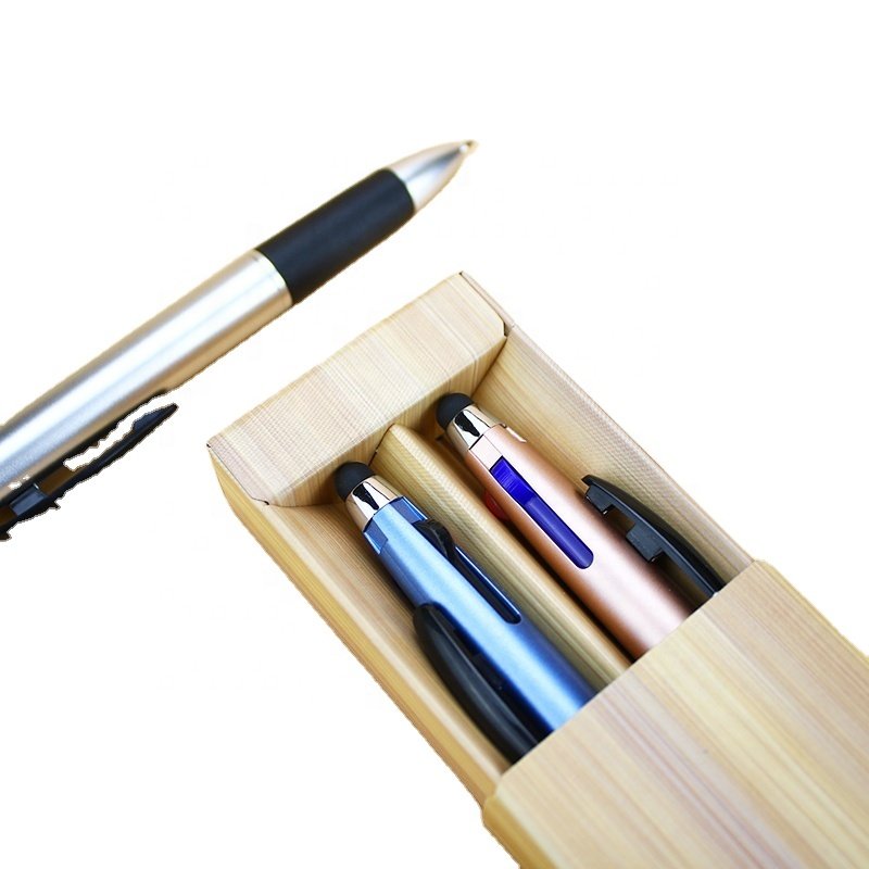 Stylus Pen 3 color in 1 Ballpoint Pens multicolor Retractable ballpoint pen with stylus