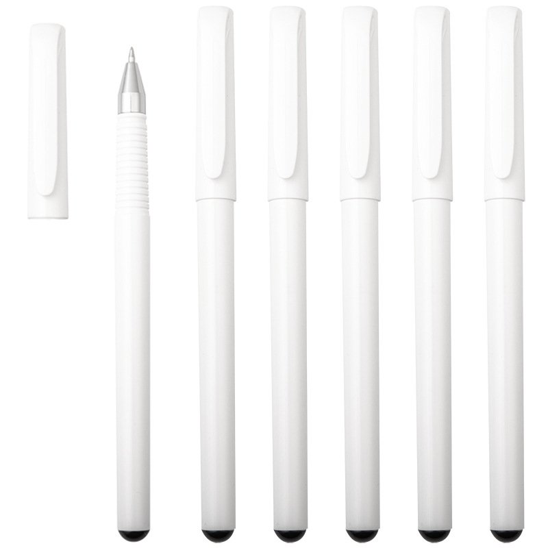 Advertising gel pen Print Logo Exhibition Gift Plastic Pen Business Official Signature Ballpoint Pen