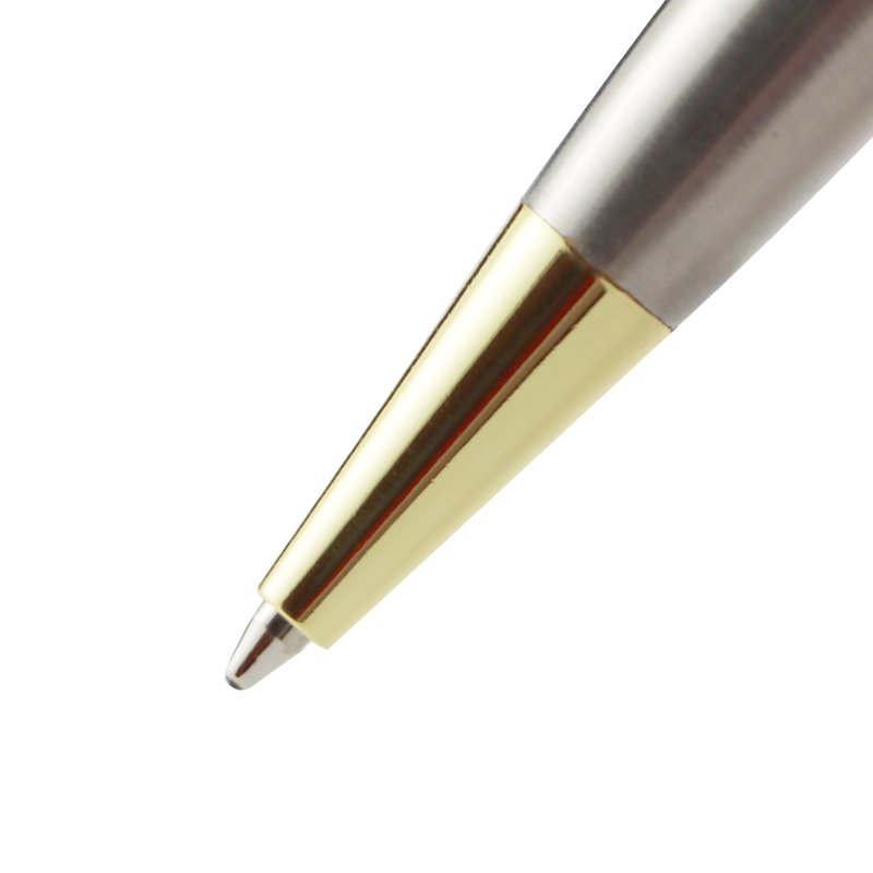 Popular Shiny Pen Inox Chrome Mirror Silver Pens Gold Plated Metal Stainless Steel Ballpoint Pen with Custom Logo