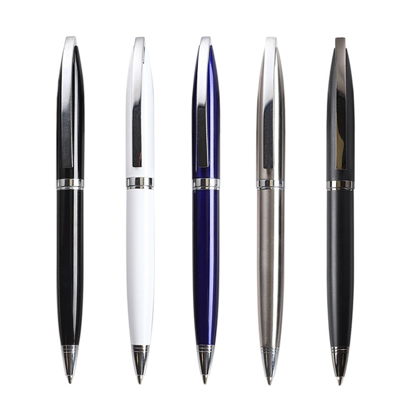 Luxury Metal Ball Pen Twist Ballpoint Pen Advertising Promotional Souvenir Personalised Custom Logo
