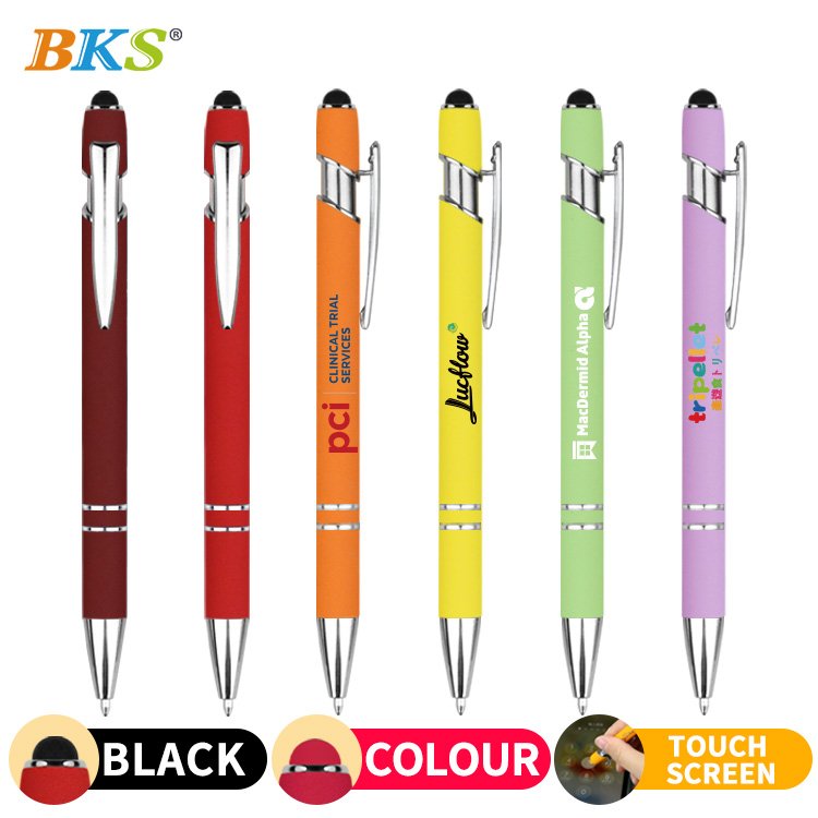 New Arrival stylish Pen Advertising Gift Ball Point Wholesale Luxury Rose Gold Metal Office Ballpoint promotion pen with logo