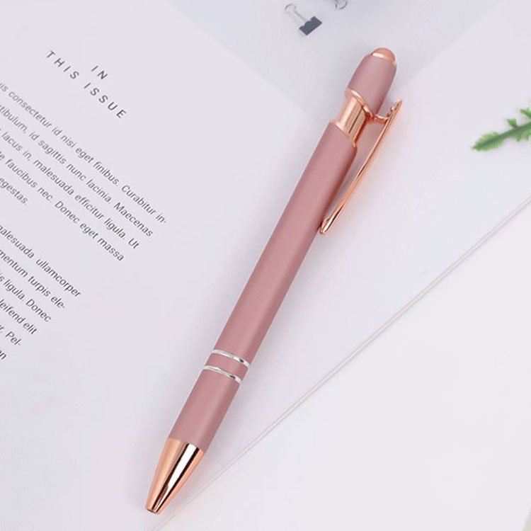 Hot Sale Rose Gold High Quality Ball-Point Pen Customized For Business Promotion