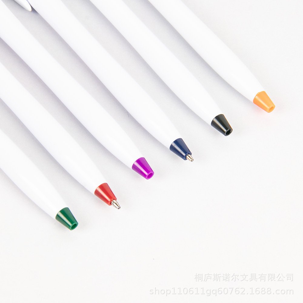 Best selling cheap custom promotional gift Ballpoint pen Plastic custom logo Slender Pumpkin pen