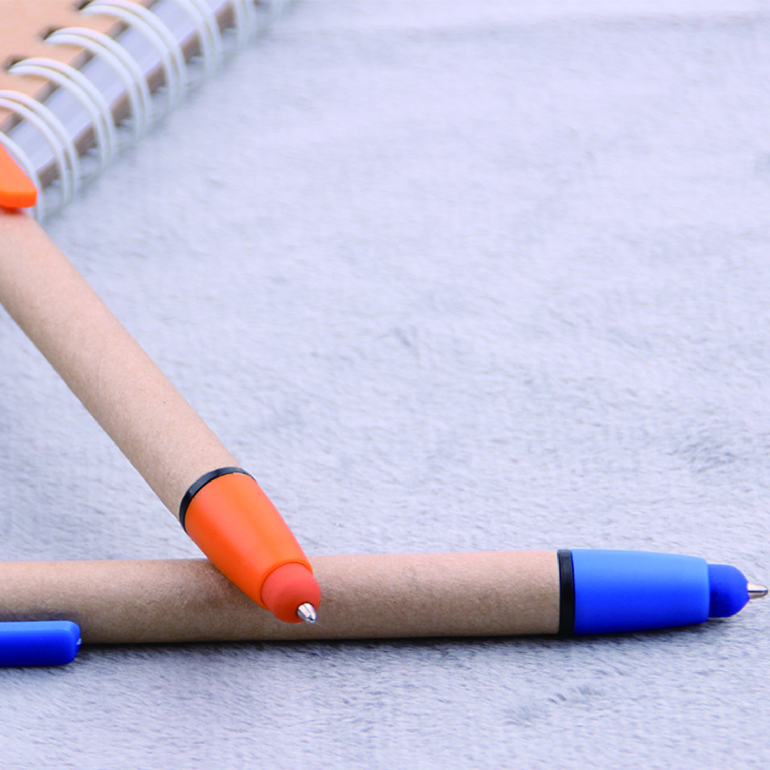 Personalised Eco-Kraft Paper Pens Cheap Ball Pen with 1.0mm Writing Width Customised Plastic Promotional Pen with Logo Gifts